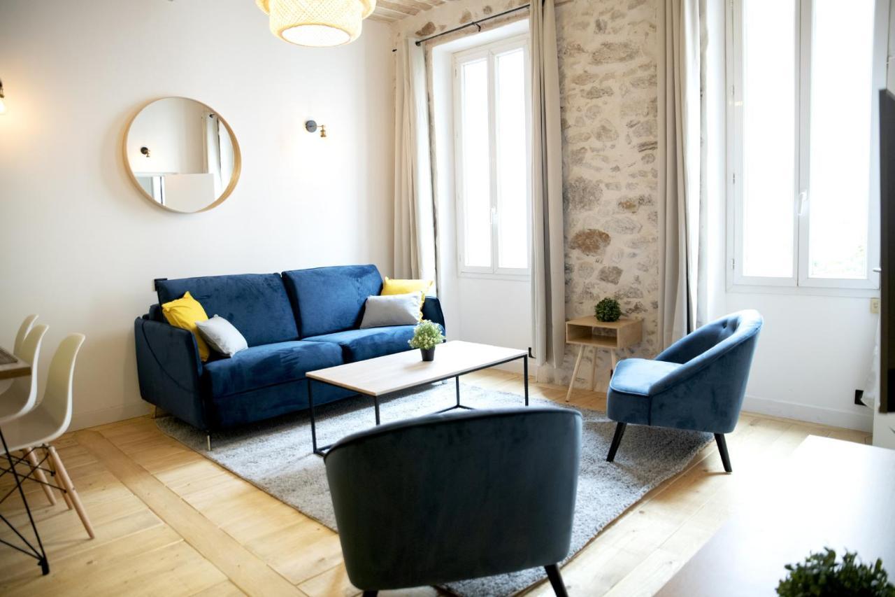Luxury Apartment In Cannes / 300M From Palais Des Festivals / Parking Included Luaran gambar